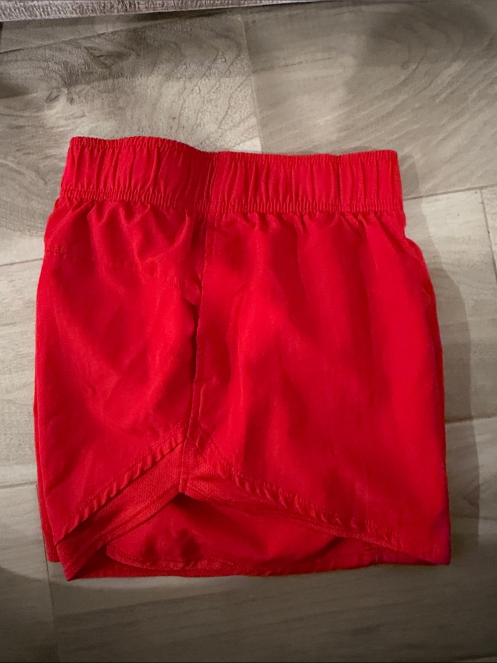 Red Women’s Athletic Shorts - (No Brand)